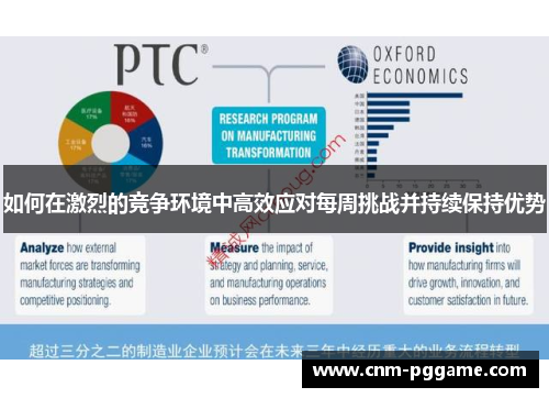 如何在激烈的竞争环境中高效应对每周挑战并持续保持优势